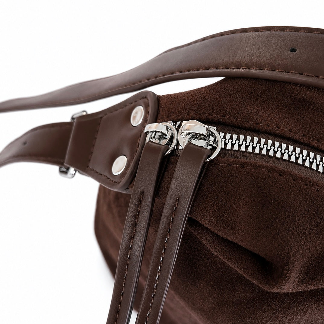 Cartera Bandolera Ravenna Marrón Oscuro