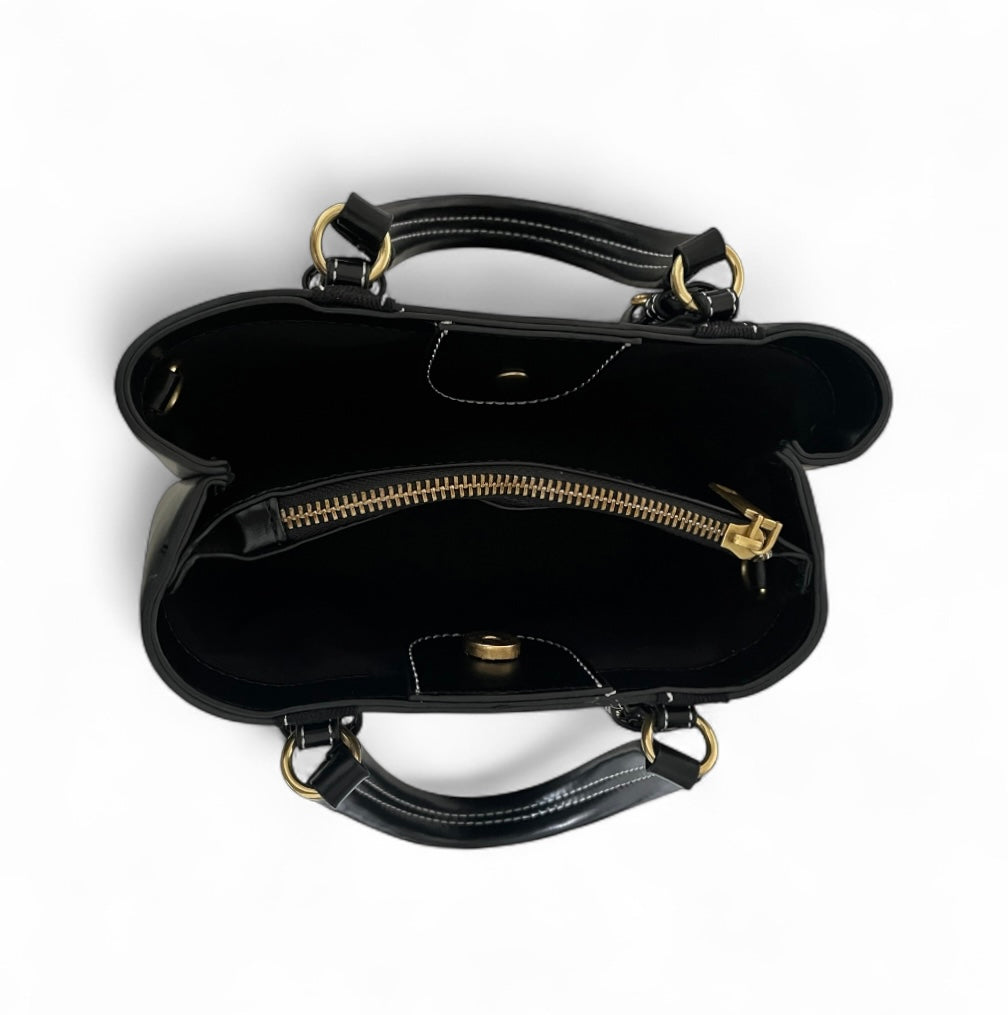 Cartera Ferrara Negra