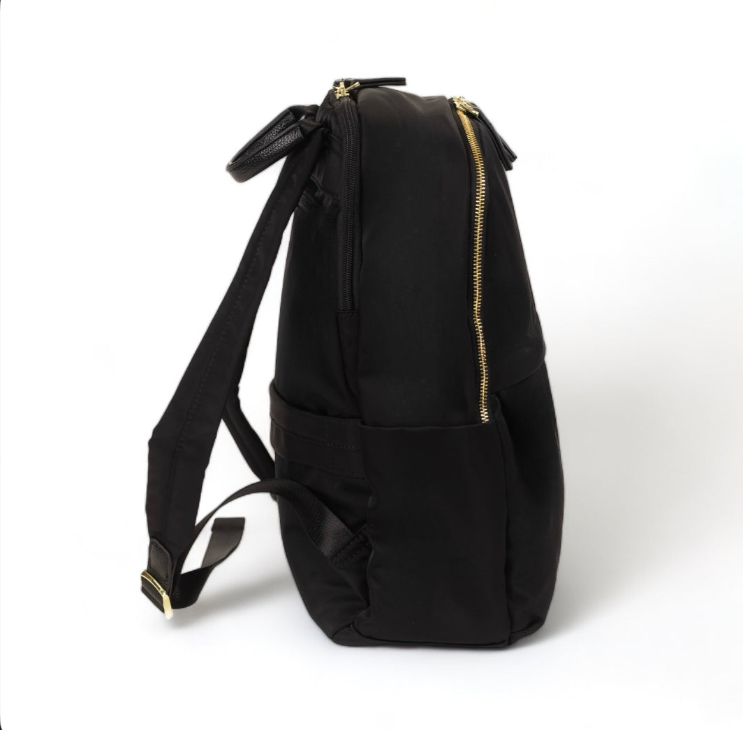 PREVENTA Mochila Cerdeña Negro (Recibe entre 29/12 y 31/12)