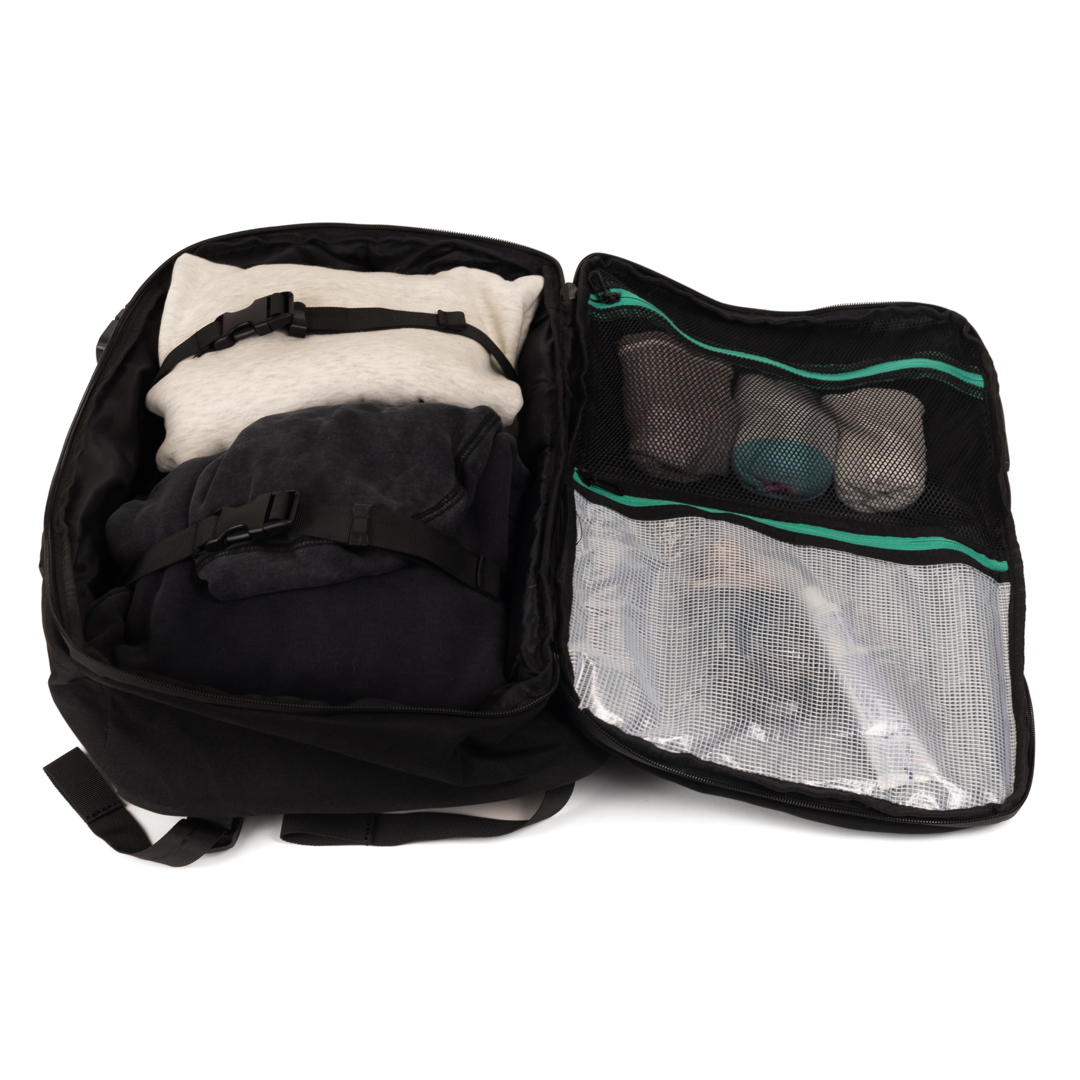 Mochila Maleta de Viaje Unisex Bangkok Negro