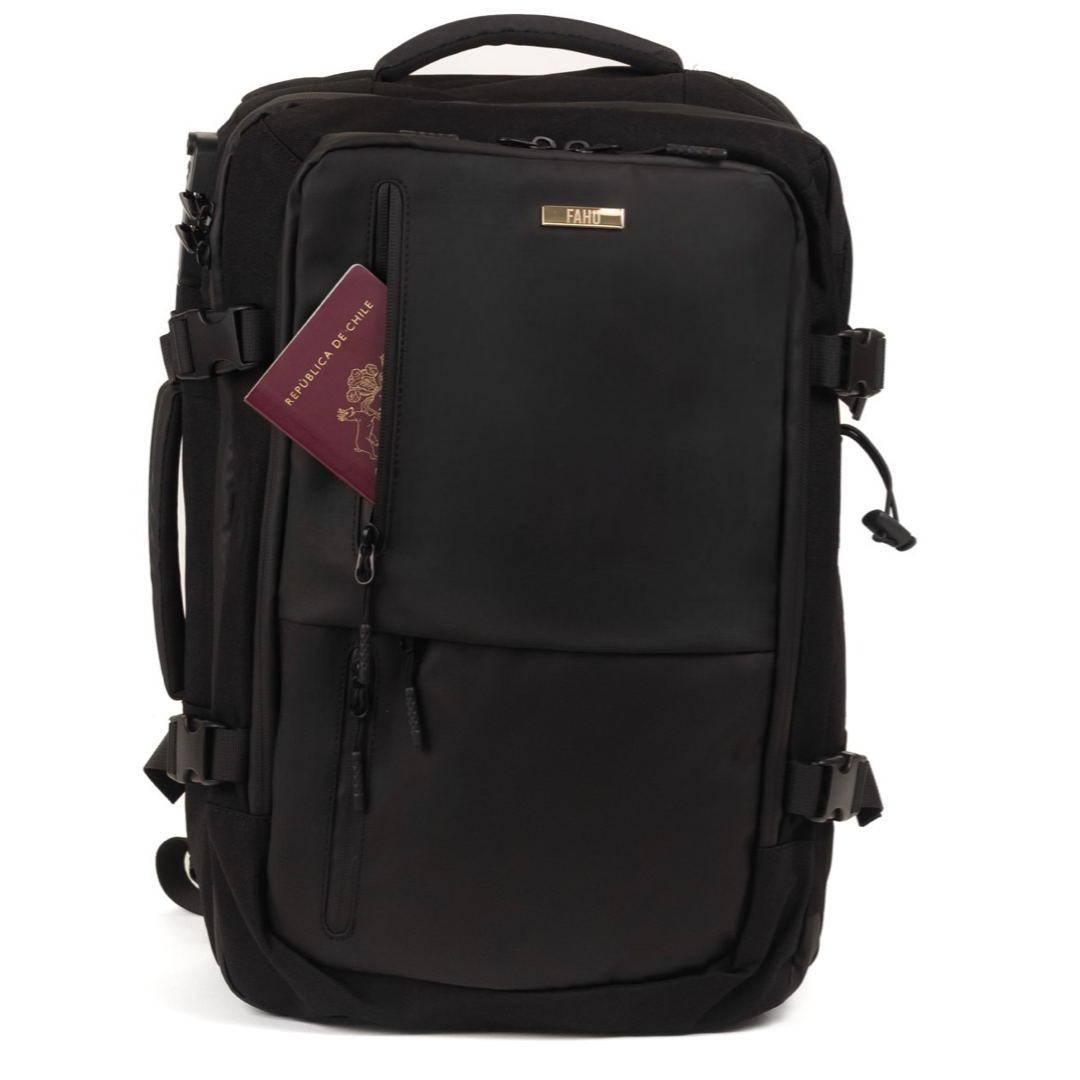Mochila Maleta de Viaje Unisex Bangkok Negro
