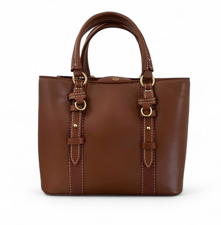 Cartera Ferrara Camel