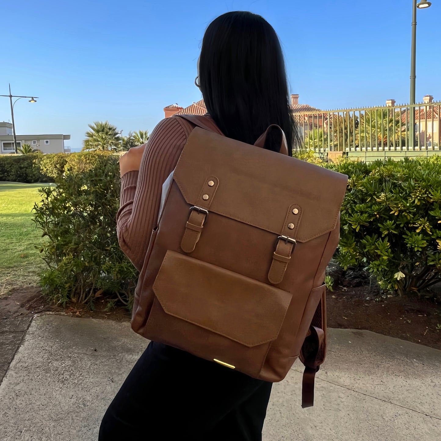 Mochila Unisex Viena Camel