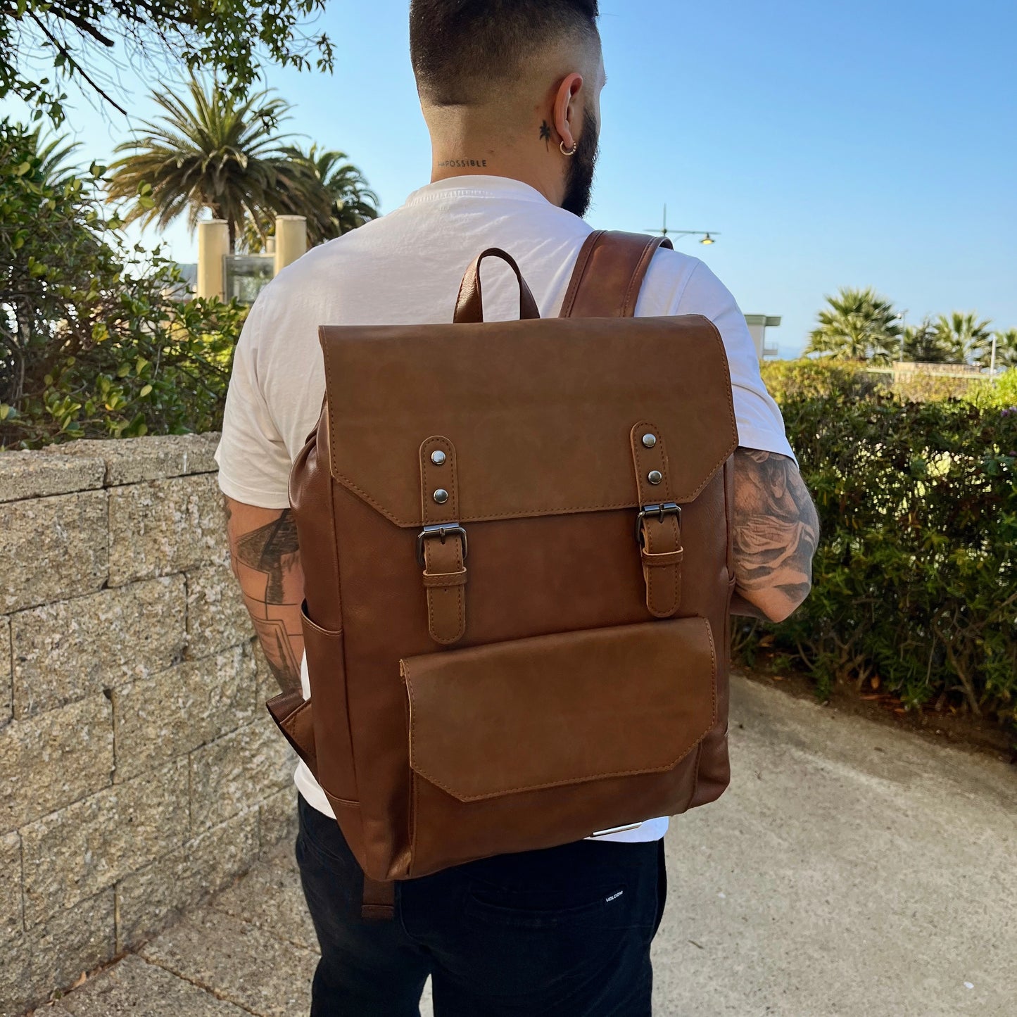 Mochila Unisex Viena Camel