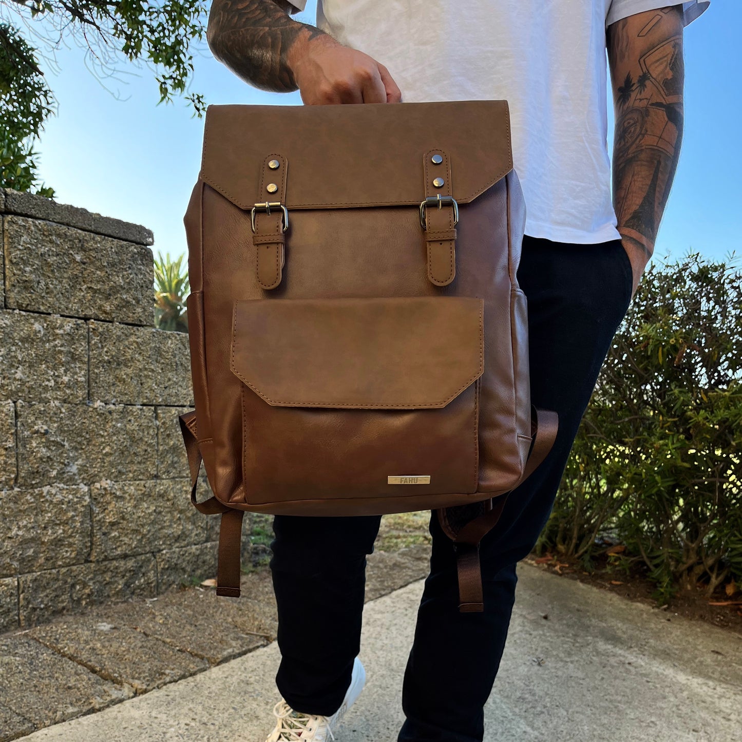 Mochila Unisex Viena Camel