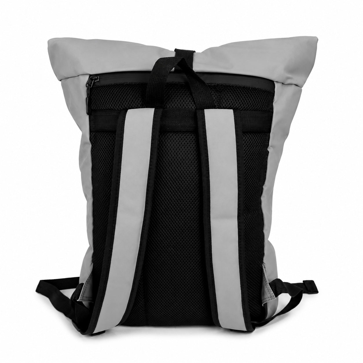 Mochila Roll Top Unisex Taipéi Gris Claro