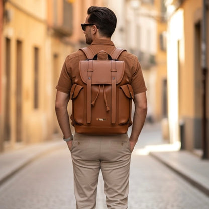 Mochila Unisex Budapest Camel