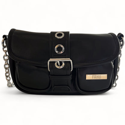 PREVENTA Cartera Georgia Negra (Recibe entre 29/12 y 31/12)