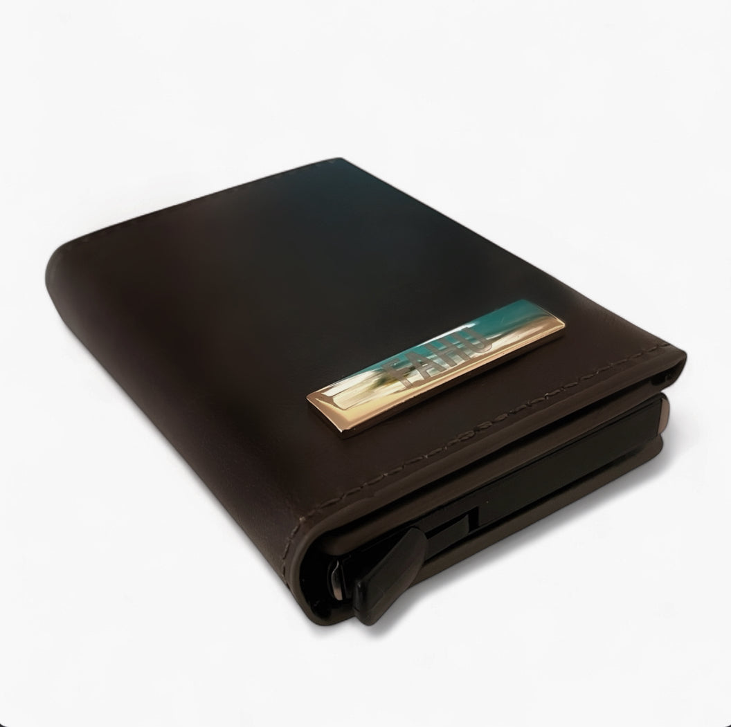 Billetera Helsinki Marrón