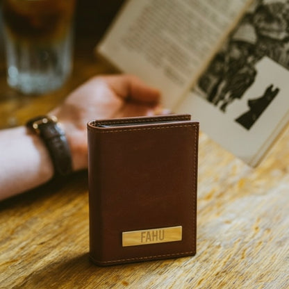 Billetera Helsinki Marrón