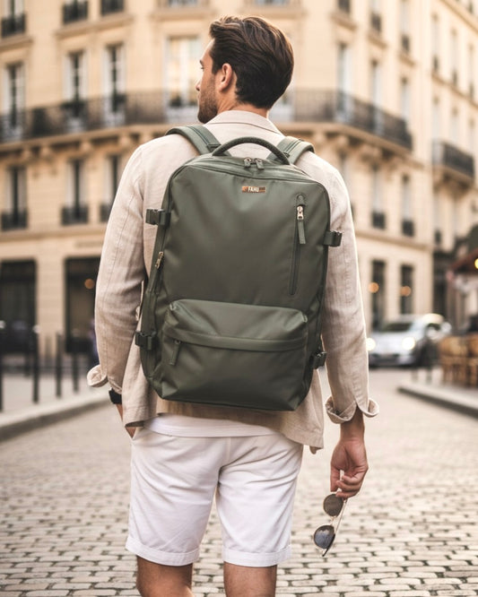 Mochila Maleta de Viaje Mallorca Verde Militar