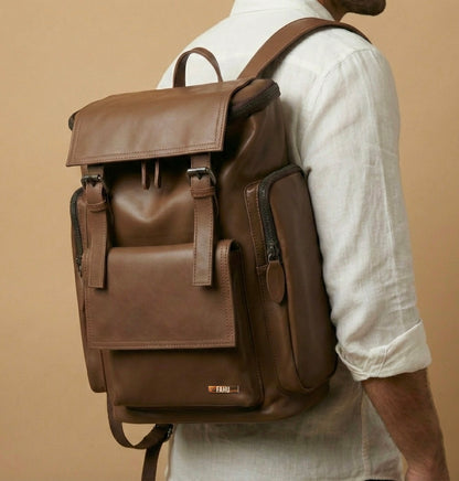 Mochila Unisex Texas Marrón