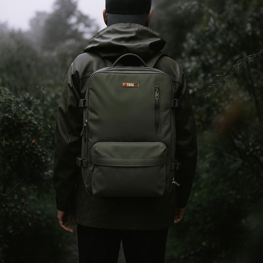 Mochila Maleta de Viaje Mallorca Verde Militar