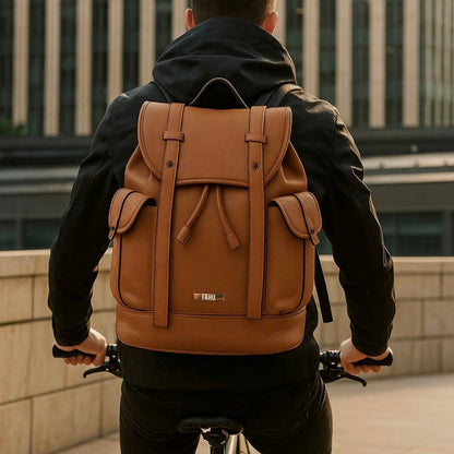 Mochila Unisex Budapest Camel