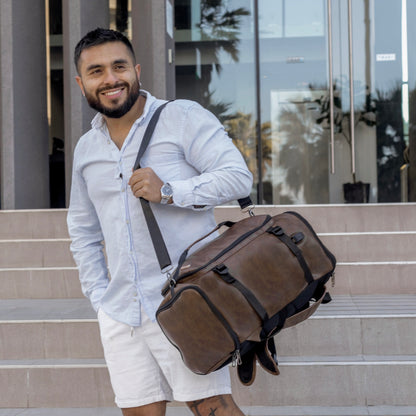 Mochila Bolso Dublín marrón