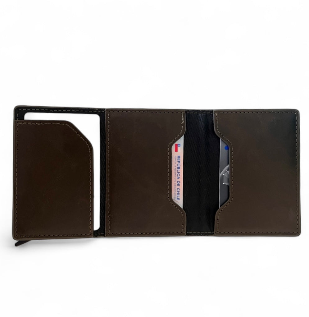 Billetera Helsinki Marrón