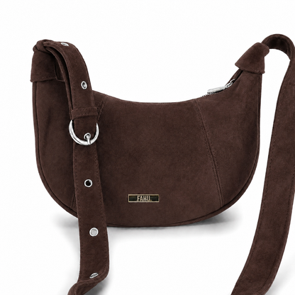 Cartera Bandolera Vicenza Marrón Oscuro