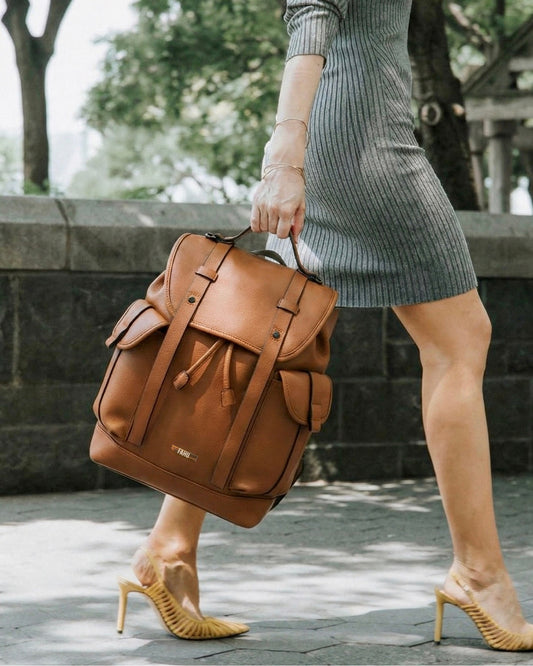 Mochila Unisex Budapest Camel