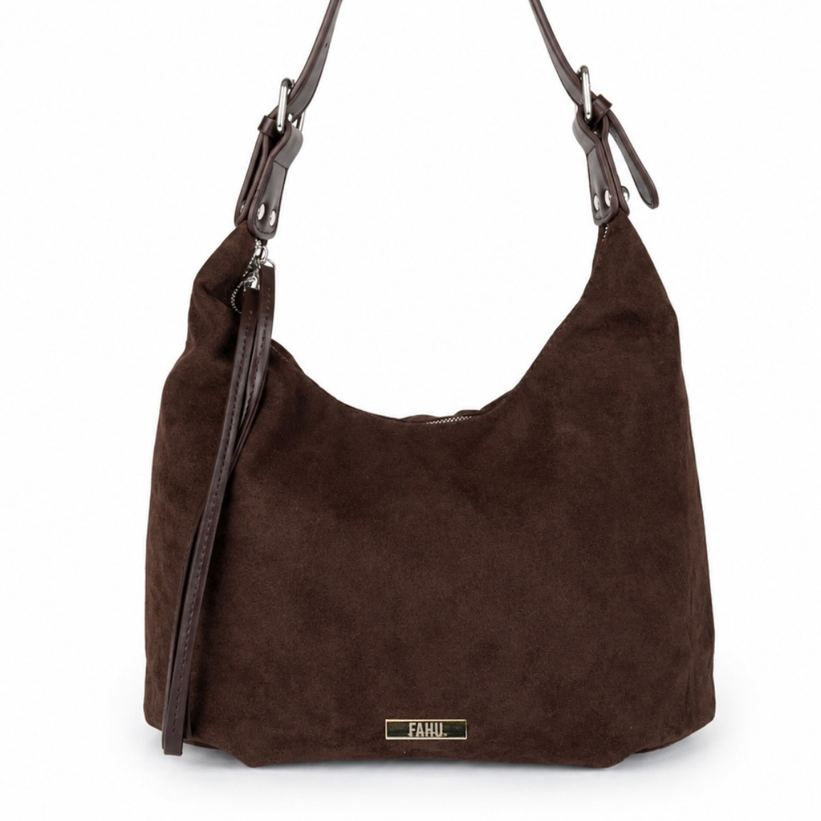Cartera Bandolera Ravenna Marrón Oscuro