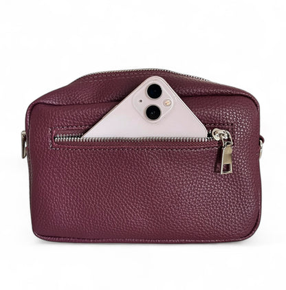 Cartera Bandolera Pisa Burdeos