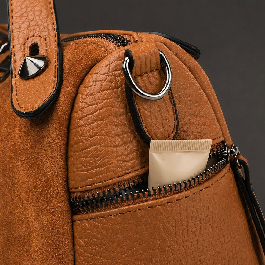 PREVENTA Cartera Charlotte Camel (Recibe entre 19/06 y 22/06)