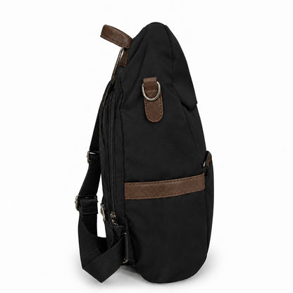 Mochila Cartera Antirrobo Vittoria Negra