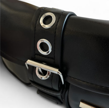 PREVENTA Cartera Georgia Negra (Recibe entre 29/12 y 31/12)