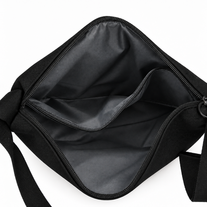 Bandolera Con Monedero Memphis Negra
