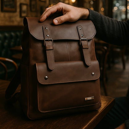 [PREVENTA] Mochila Unisex Petra Marrón