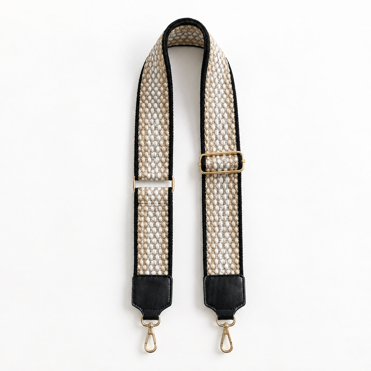 Strap Relieves Beige y Blanco