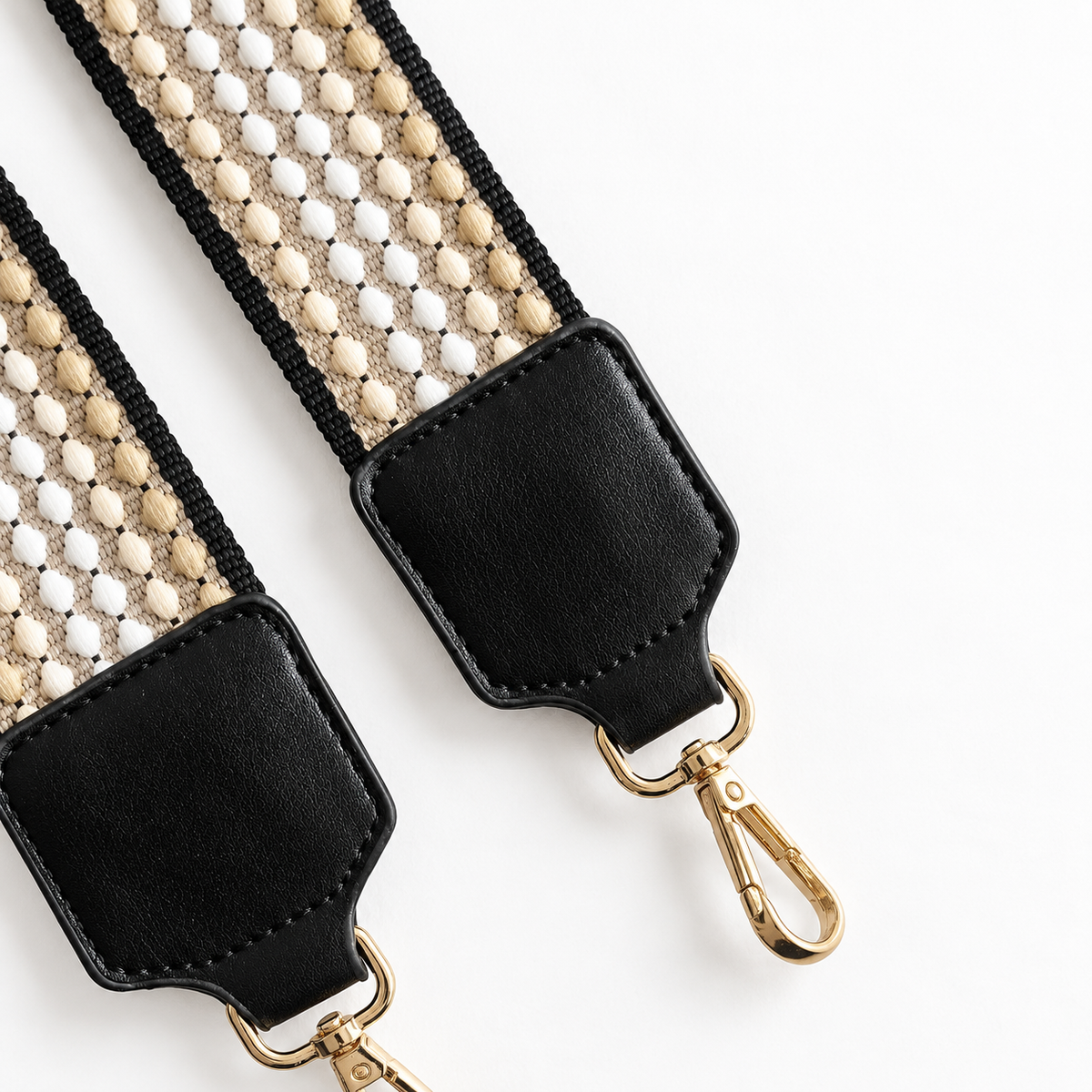 Strap Relieves Beige y Blanco