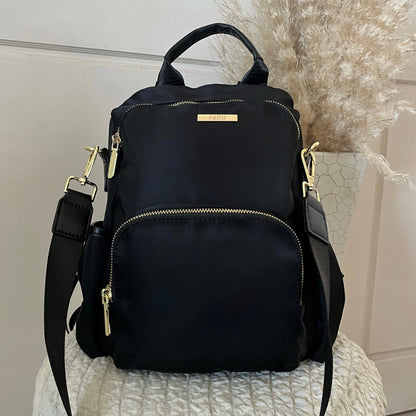 Mochila Cartera Antirrobo Cagliari Negra