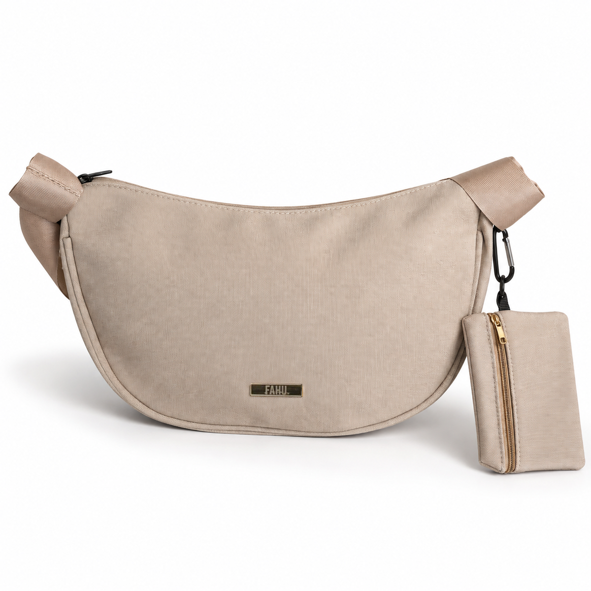 Bandolera Con Monedero Memphis beige