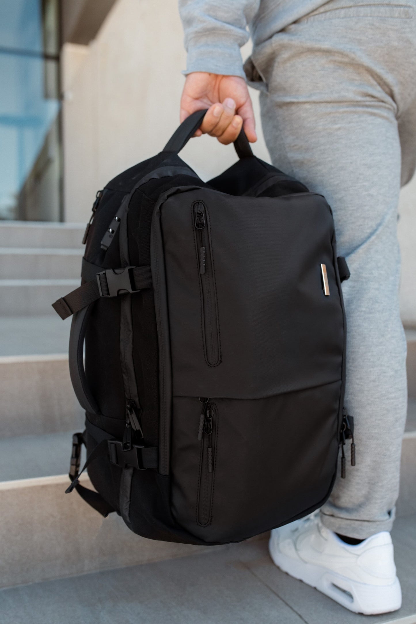 Mochila Maleta de Viaje Unisex Bangkok Negro