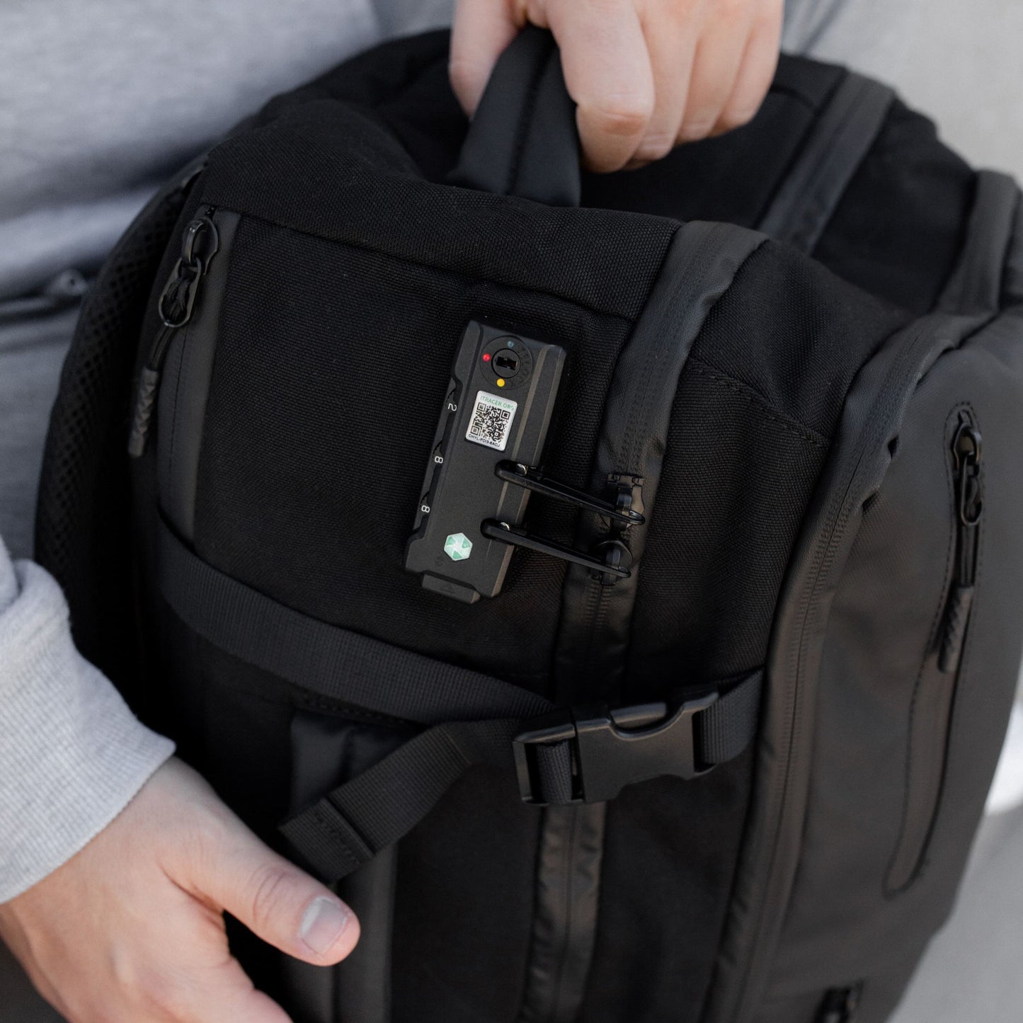 Mochila Maleta de Viaje Unisex Bangkok Negro