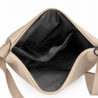 Bandolera Con Monedero Memphis beige