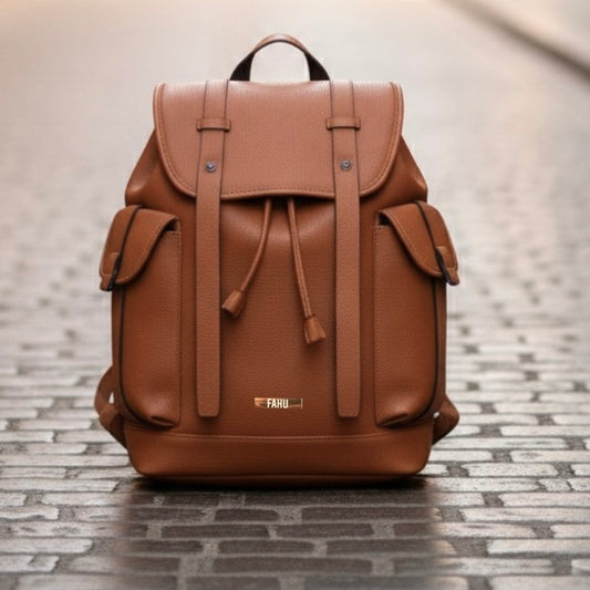 Mochila Unisex Budapest Camel