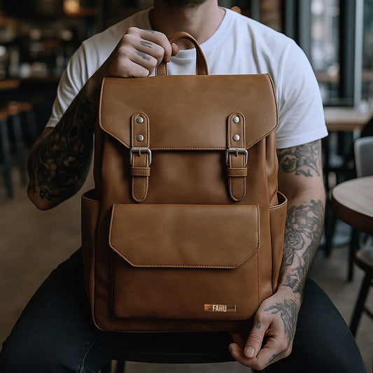 Mochila Unisex Viena Camel