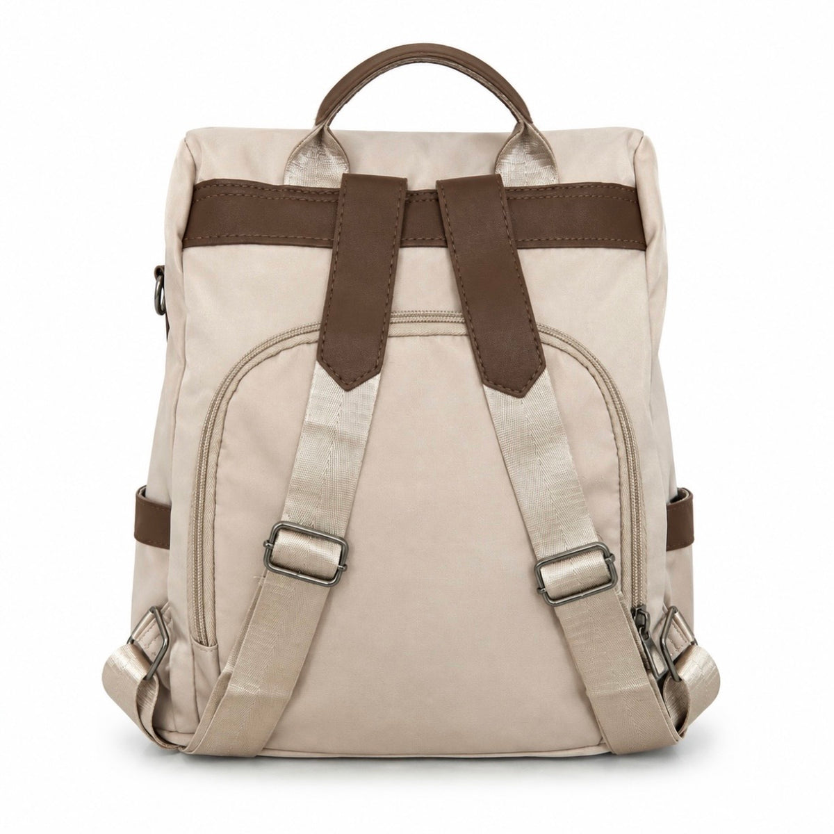 Mochila cartera antirrobo Vittoria Beige