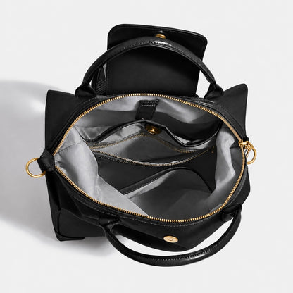 Mochila Cartera Alessandria Negra (Recibe entre 19/06 y 22/06)