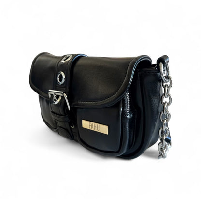 PREVENTA Cartera Georgia Negra (Recibe entre 29/12 y 31/12)