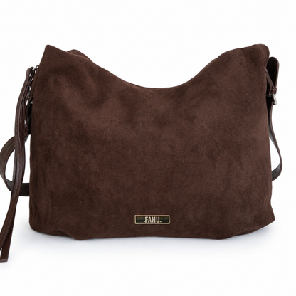Cartera Bandolera Ravenna Marrón Oscuro