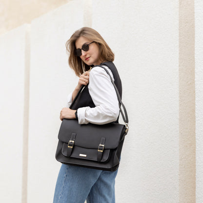 Bolso Maletín Unisex Ginebra Negro