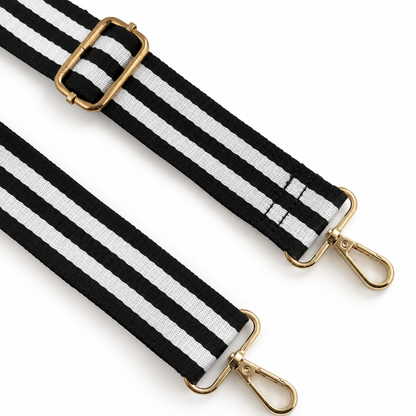 Strap Bicolor Blanco y Negro
