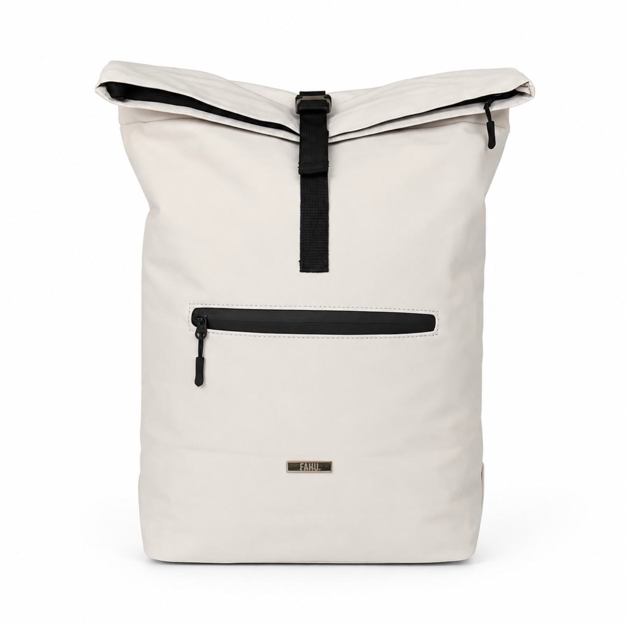 Mochila Roll Top Unisex Taipéi Crema