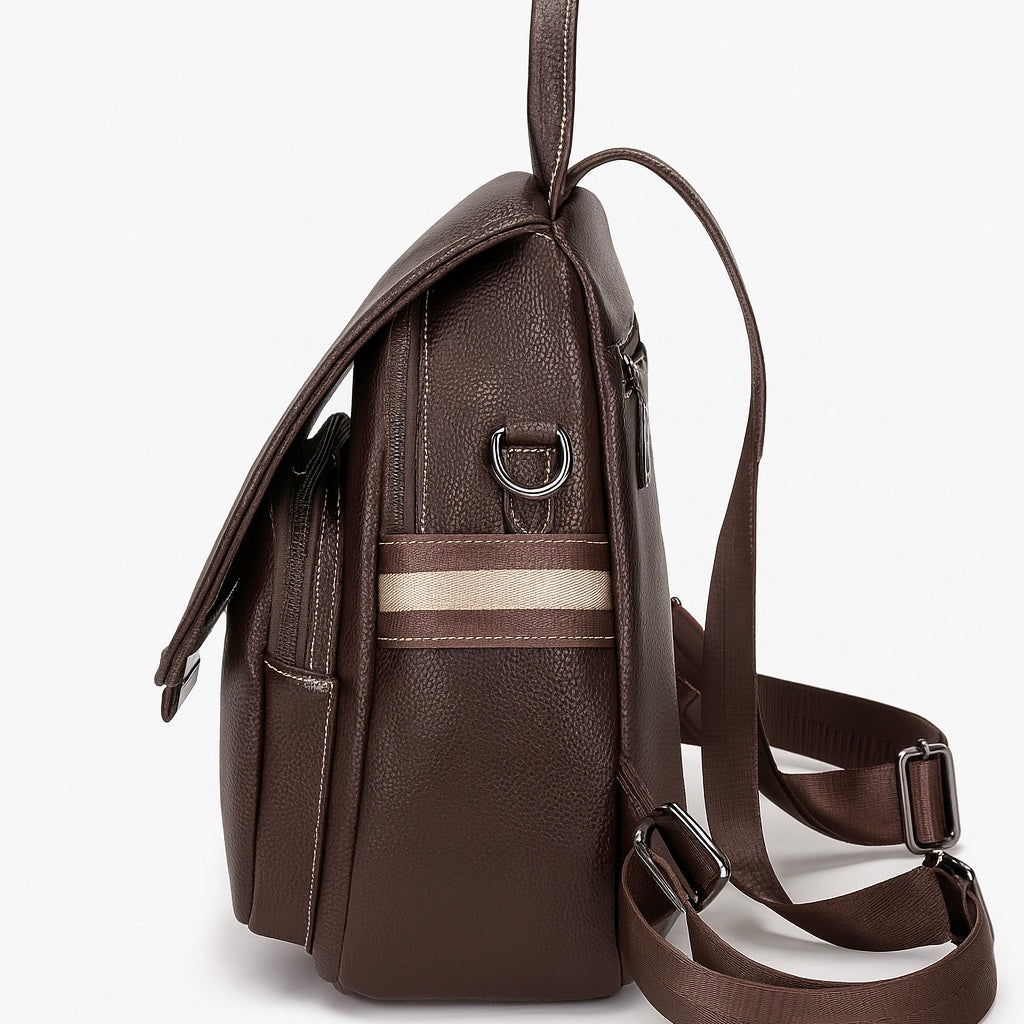 [PREVENTA] Mochila Cartera Venecia Marrón mate