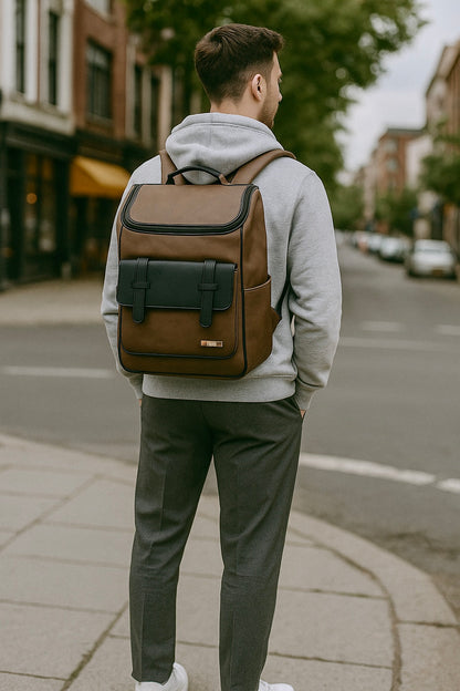 Mochila Unisex Chicago marrón