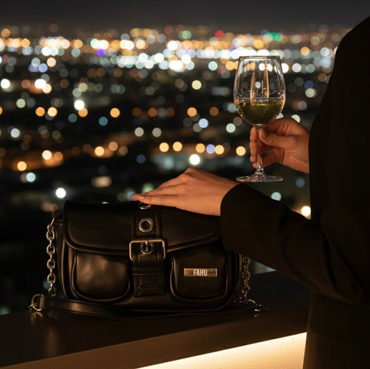 PREVENTA Cartera Georgia Negra (Recibe entre el 16/03 y 18/03)