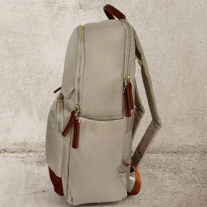 ATLANTA BEIGE – Mochila urbana con espacio para notebook - FAHU