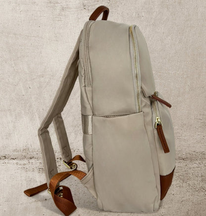 ATLANTA BEIGE – Mochila urbana con espacio para notebook - FAHU